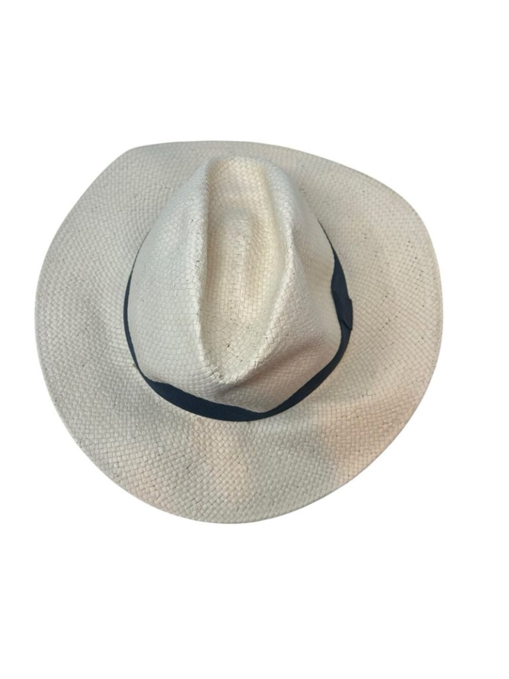 J Crew Factory Panama Sun Paper Straw Hat Women's One Size 7 Tan NWT A4157 - Picture 6 of 10